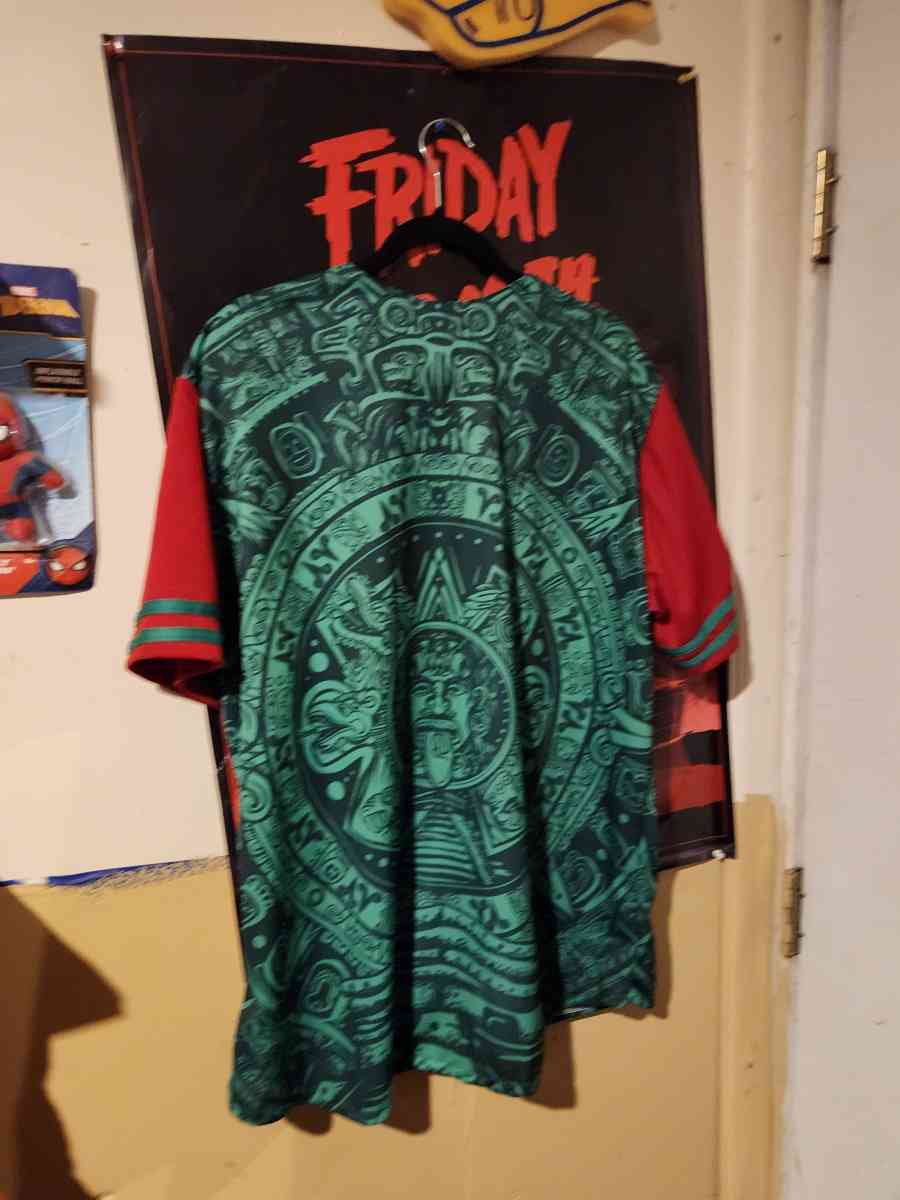 Mexico Aztec calendar jersey - Palo Alto, California - FleaMarketBay