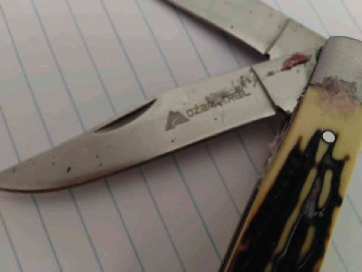 Variety of old knives