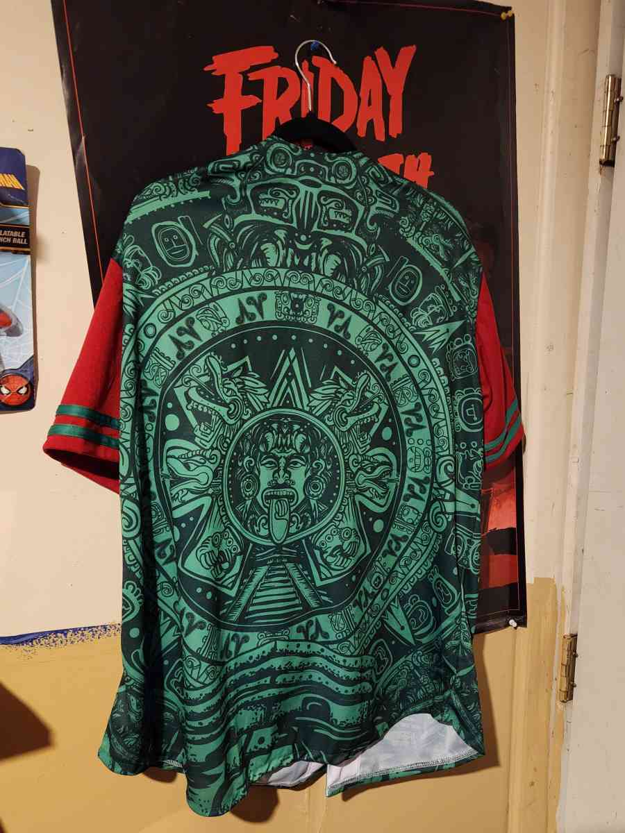 Mexico Aztec calendar jersey - Palo Alto, California - FleaMarketBay