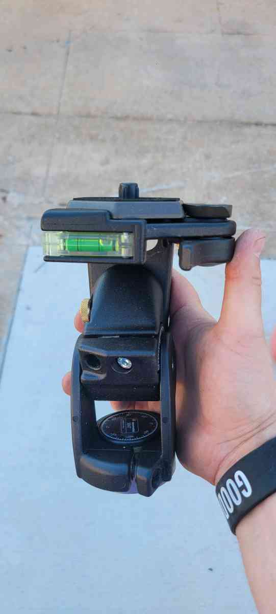 3Way Panhead W Adapter Plate for a Tripod