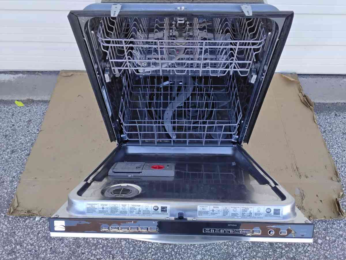 Nice Sears Kenmore Stainless Steel Dishwasher OEM Like New