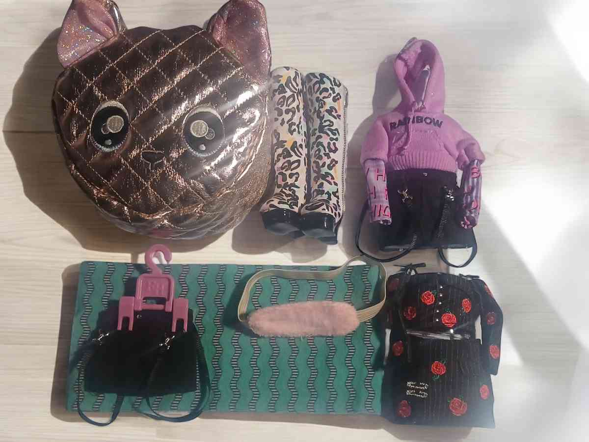 Rainbow high LOL na na na hairdorables and I love VIP Pets