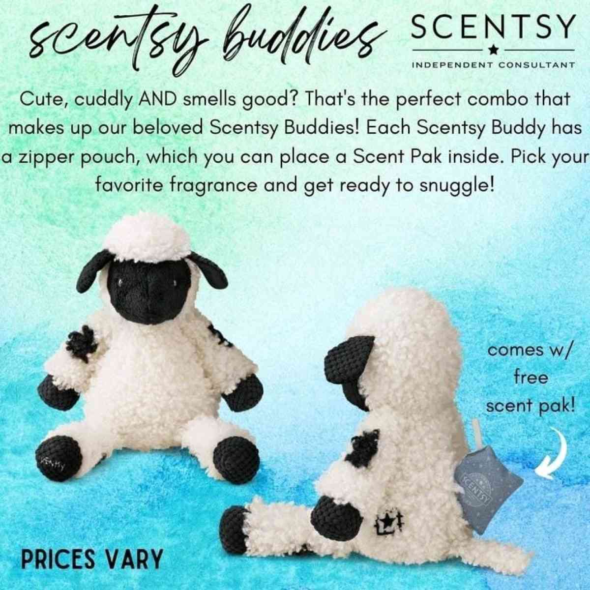 Valley The Valais Sheep Scentsy Buddy W Scentsy Pak