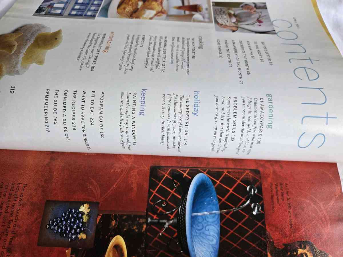 Martha Stewart Magazine