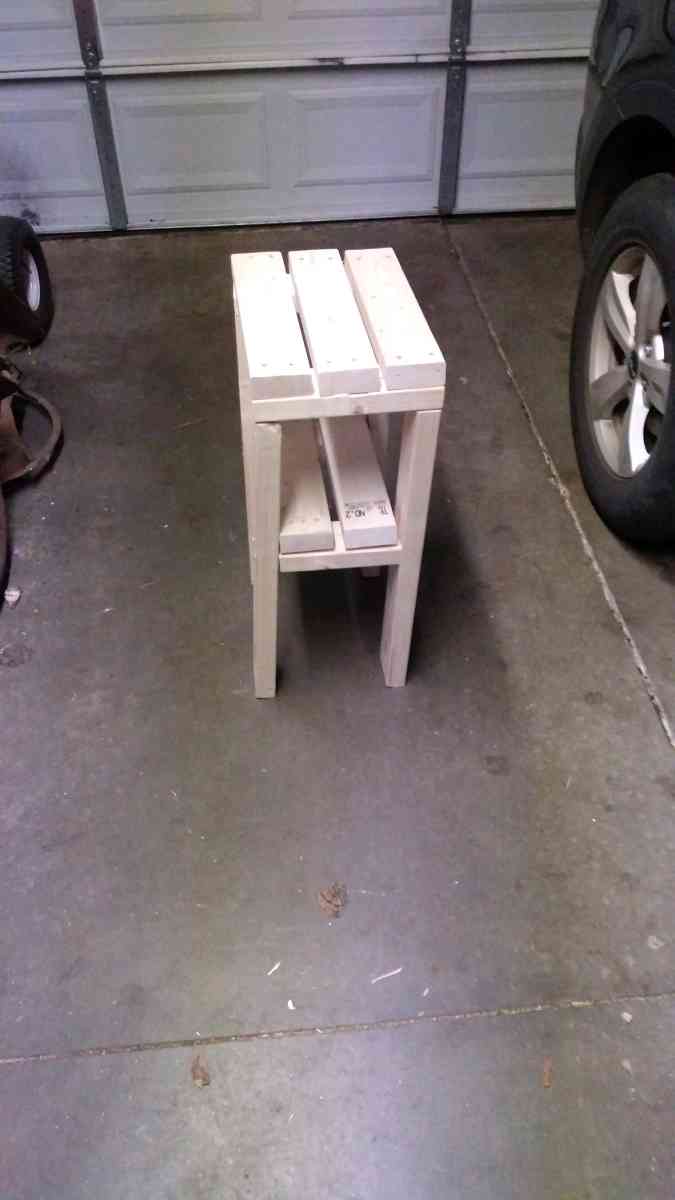 small stool solid wood