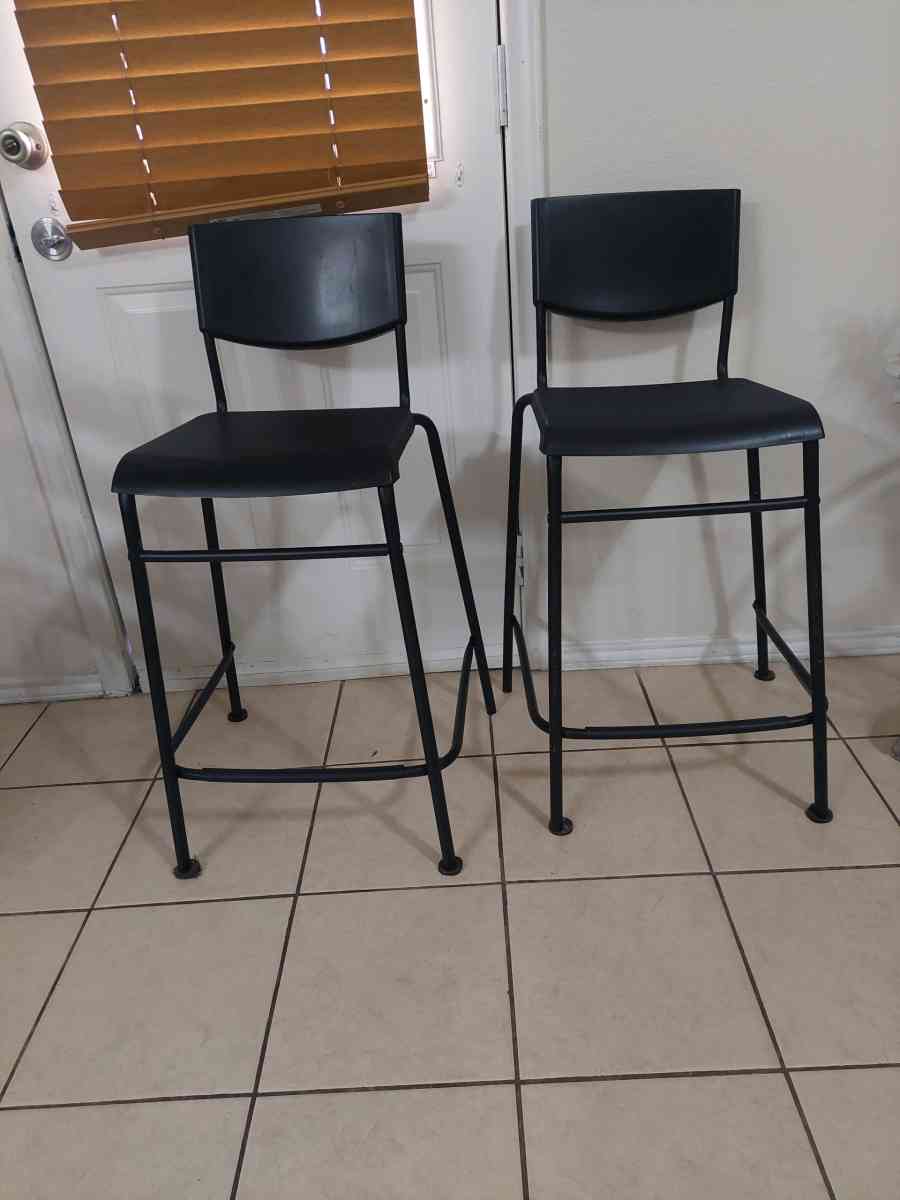 Bar stool with backrest blackblack 29 18