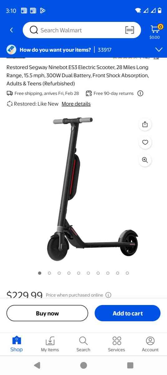 Segway ninebot electric scooter