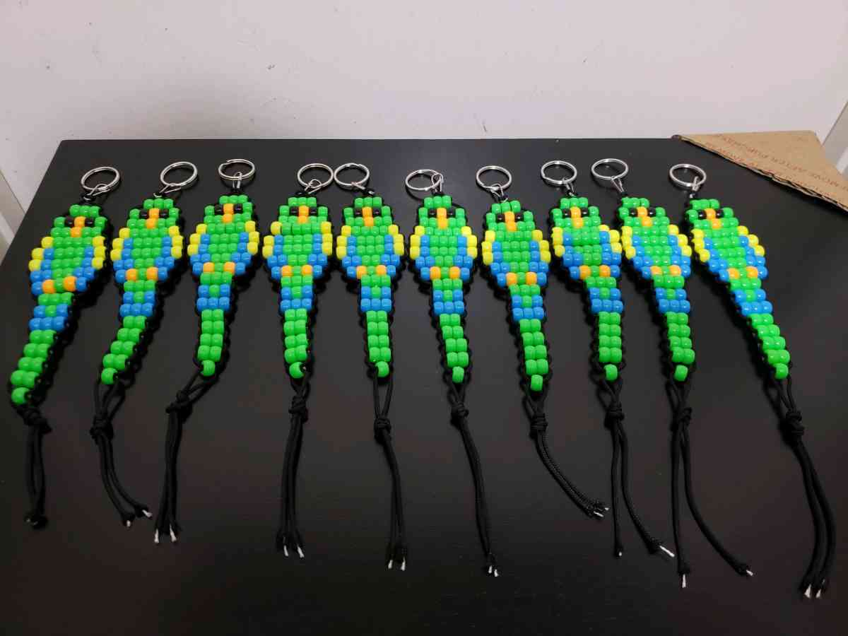Parrots Keychains