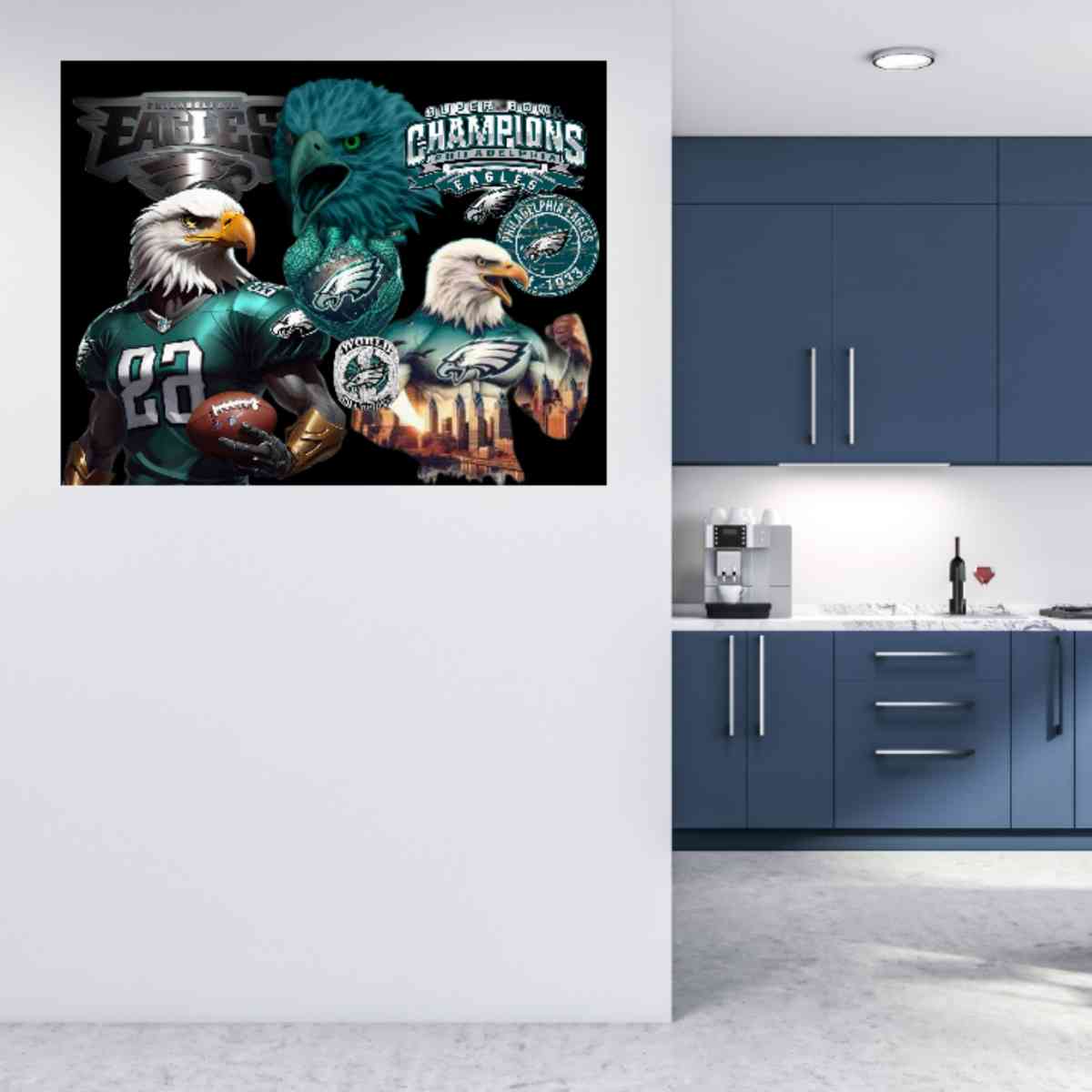 Customer Philadelphia Eagles fine art print