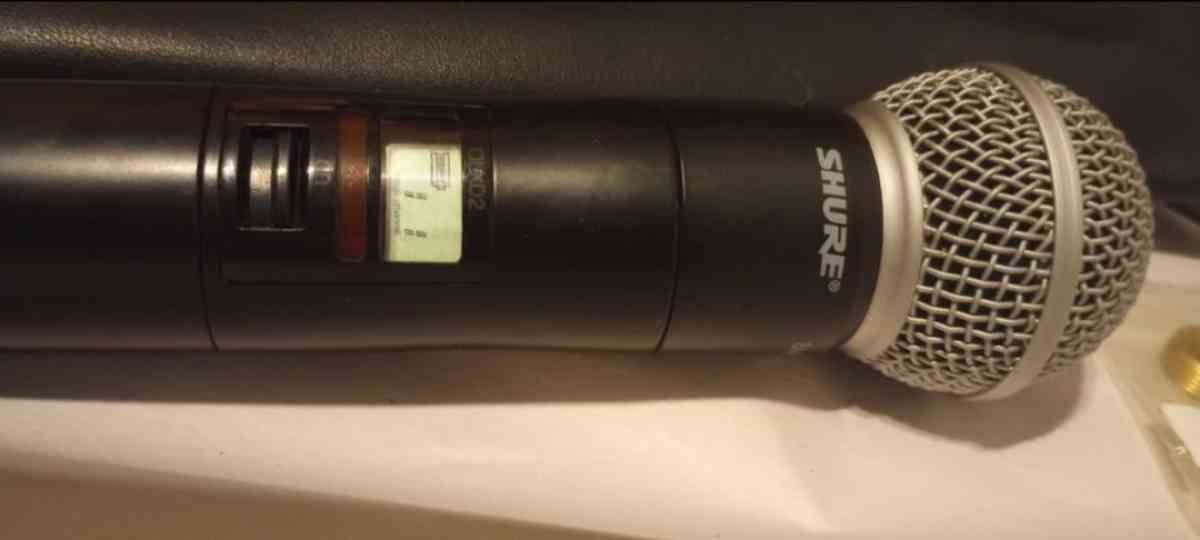 Shure sm58 microphone QLXD2