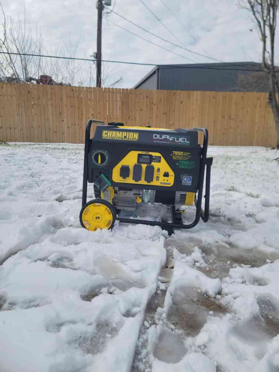 Like New generador Champion 7850 Watts Works Very Well - Houston, Texas - FleaMarketBay