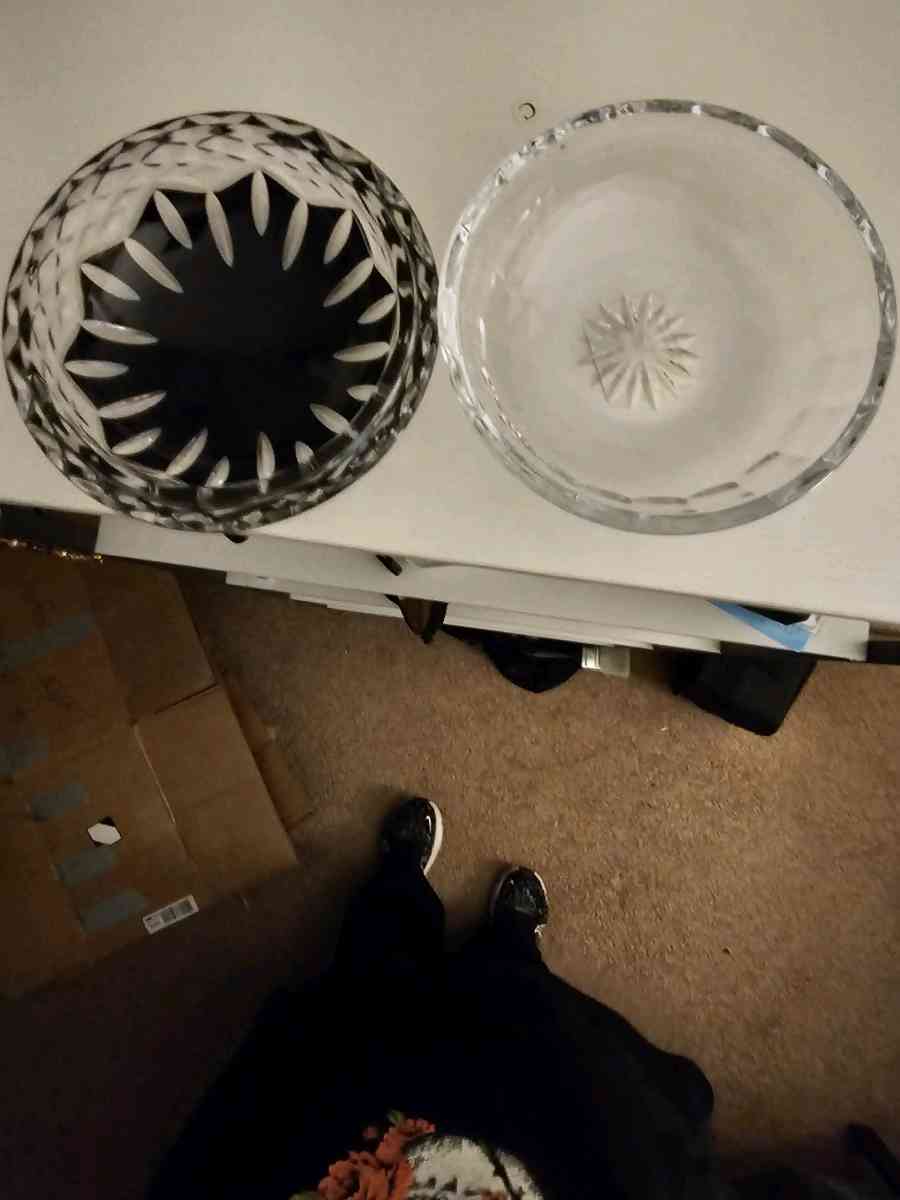 Waterford Black Crystal bowl