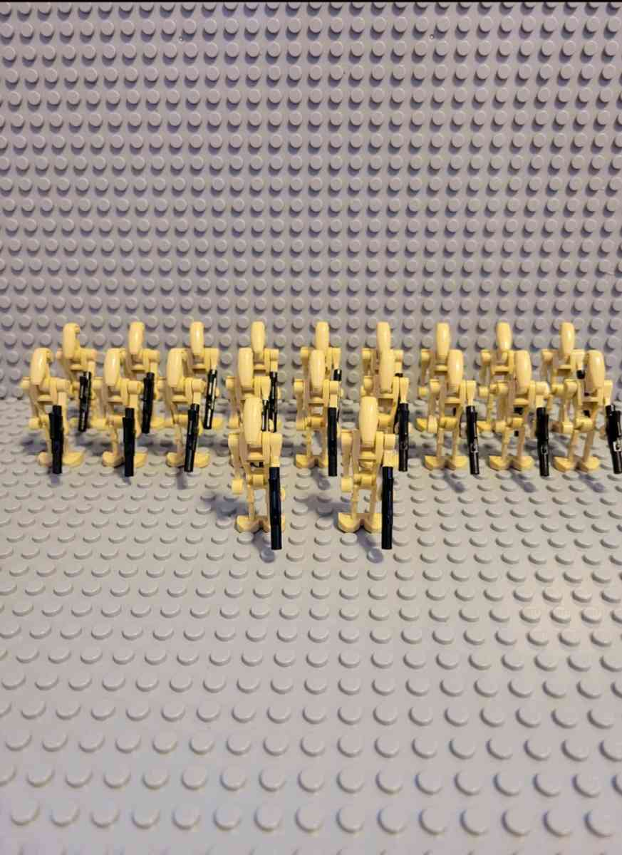 Lot Of 20 Lego Compatible B1 Battle Droids Star Wats Blaster