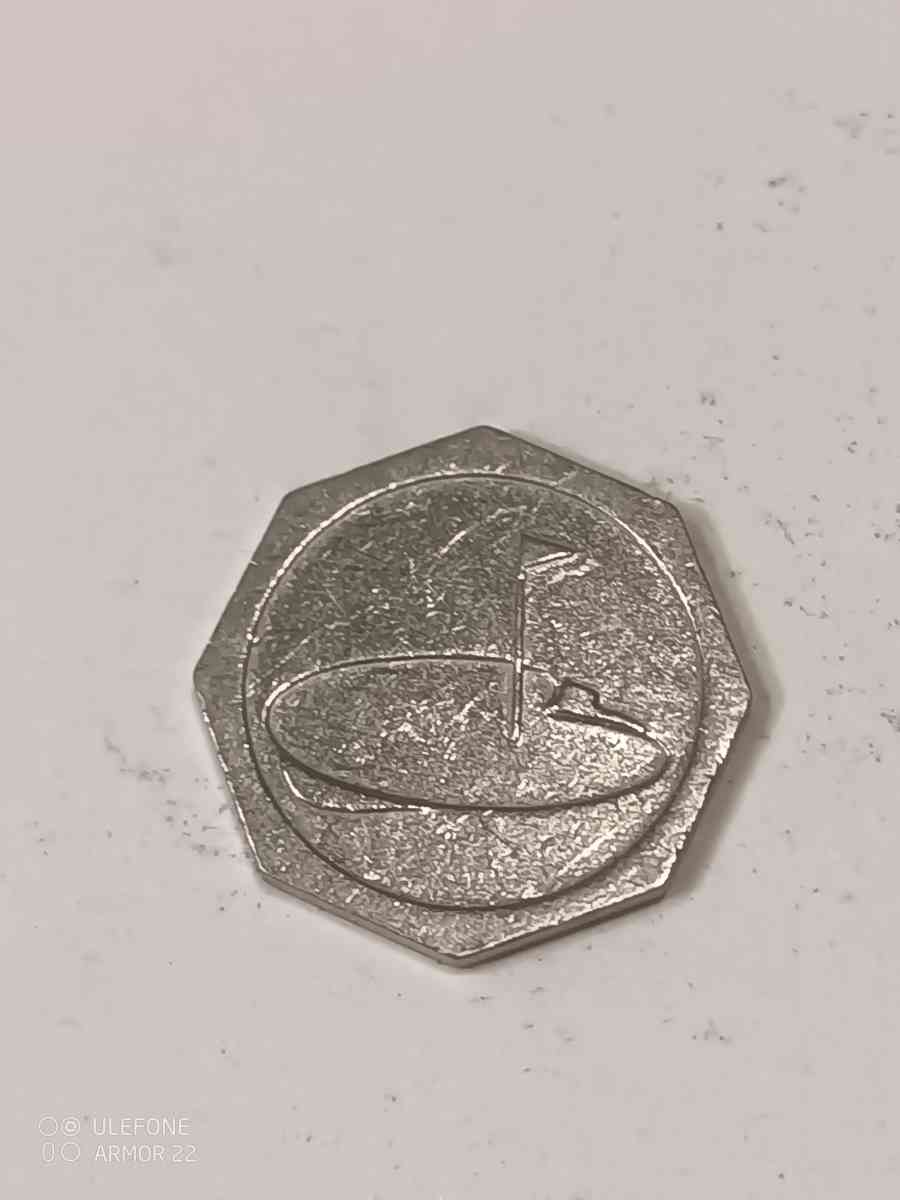 Vintage Generic Golf Driving Range Token
