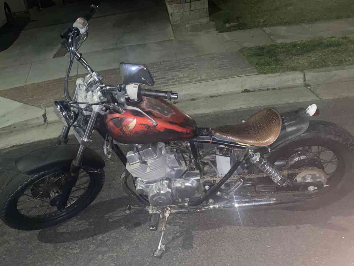Motorcycle Honda Rebel 1985 950 Obo Fcfs