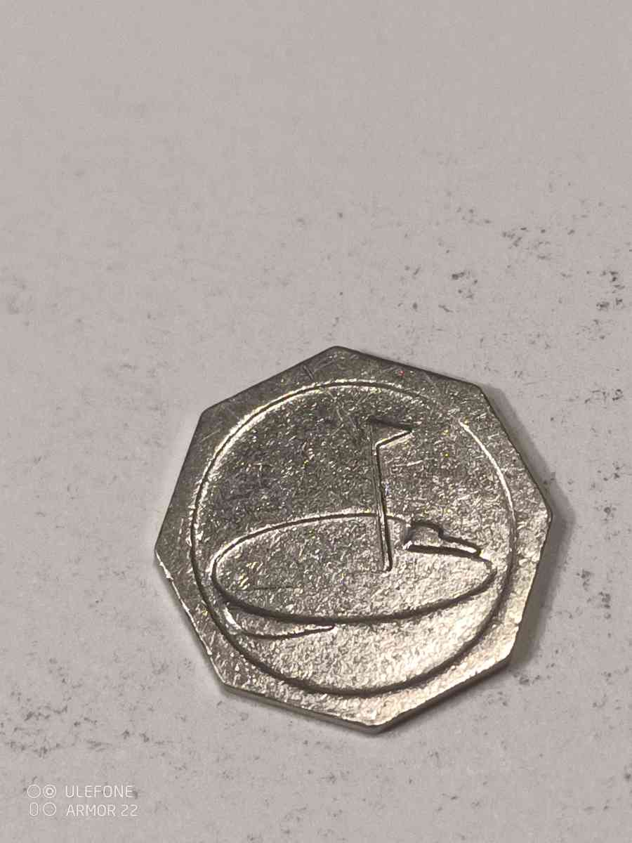 Vintage Generic Golf Driving Range Token - North Palm Beach, Florida - FleaMarketBay