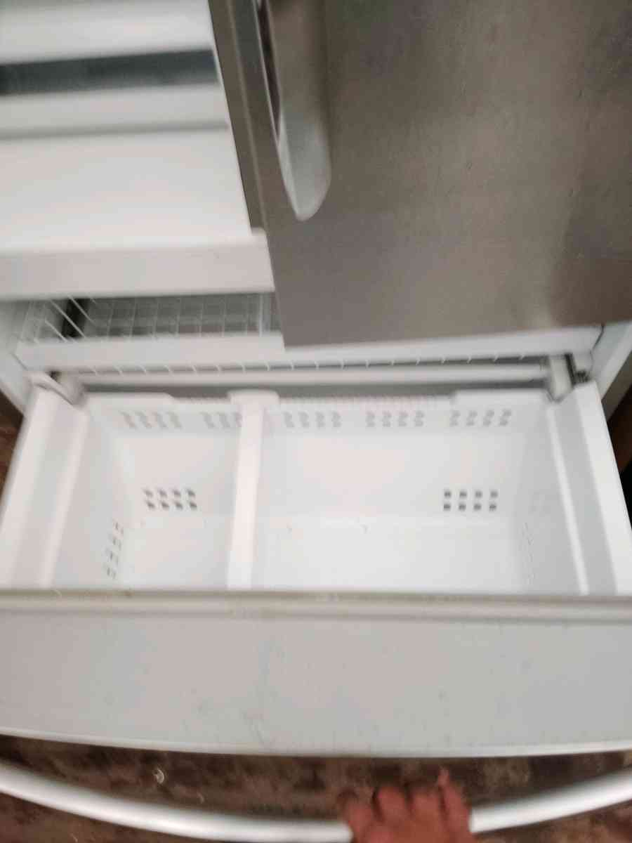 refrigerator and stove