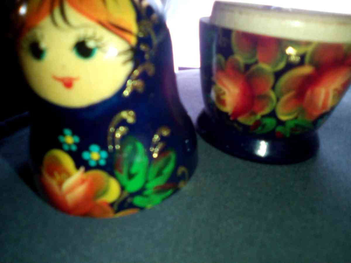 Russian stacking doll vintage