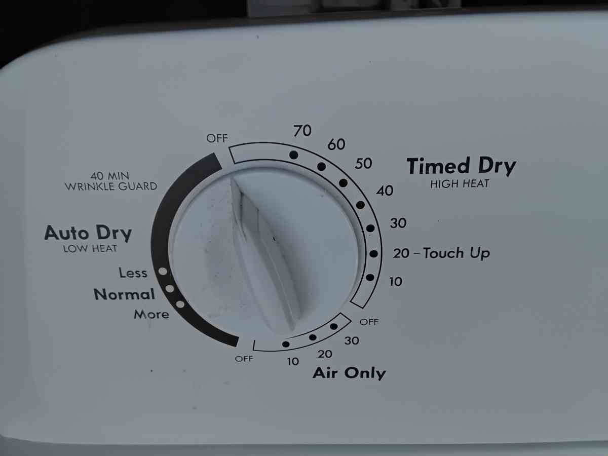 Nice White Sears Kenmore Heavy Duty Electric Dryer Like New
