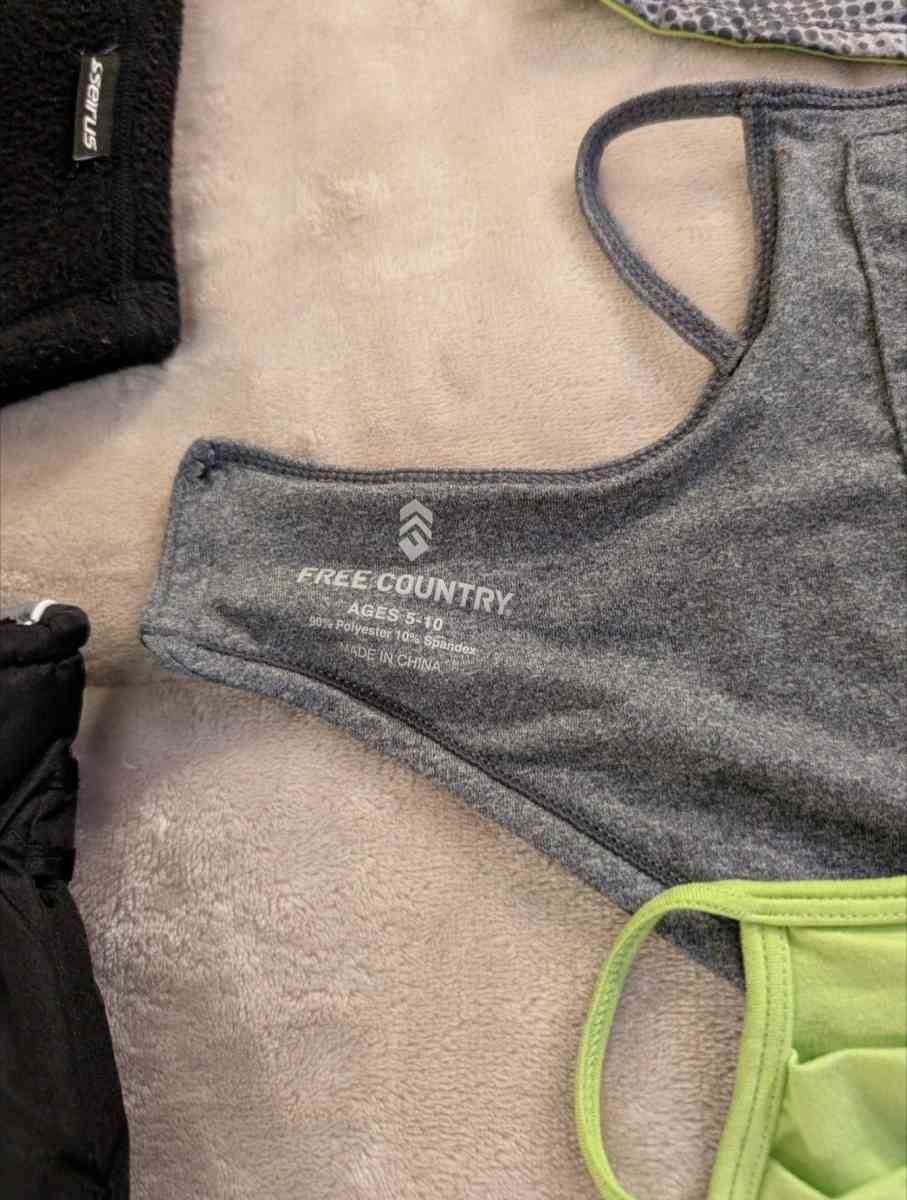 Free Country Youth Winter Bundle Face masks  gloves