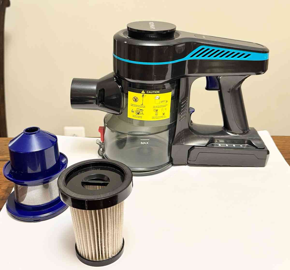 Lightweight Rechargeable Cordless Stick Vacuum 50 Minute Run