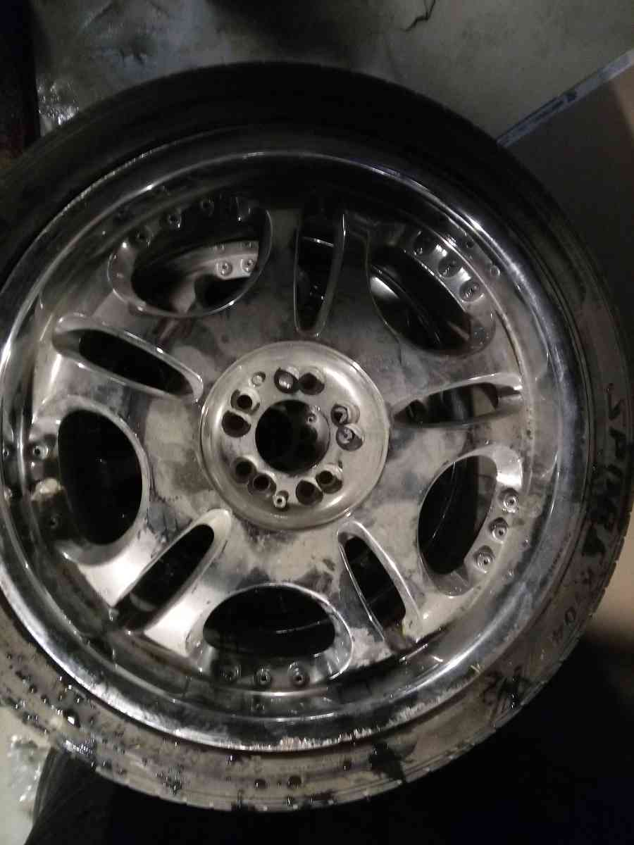 20 inch  tires and rims