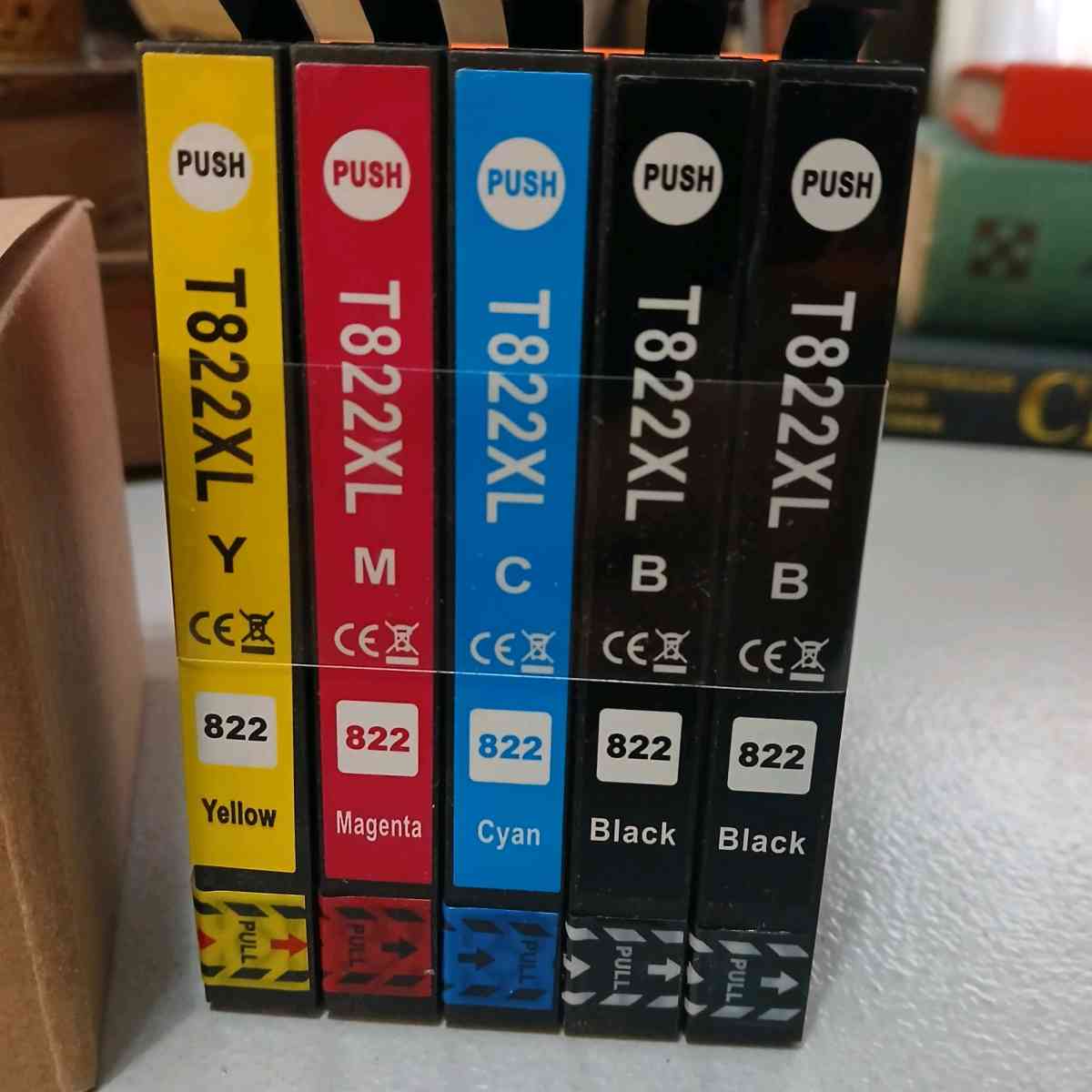 Cinkmay T822XL Ink Cartridge 5 Combo Pack