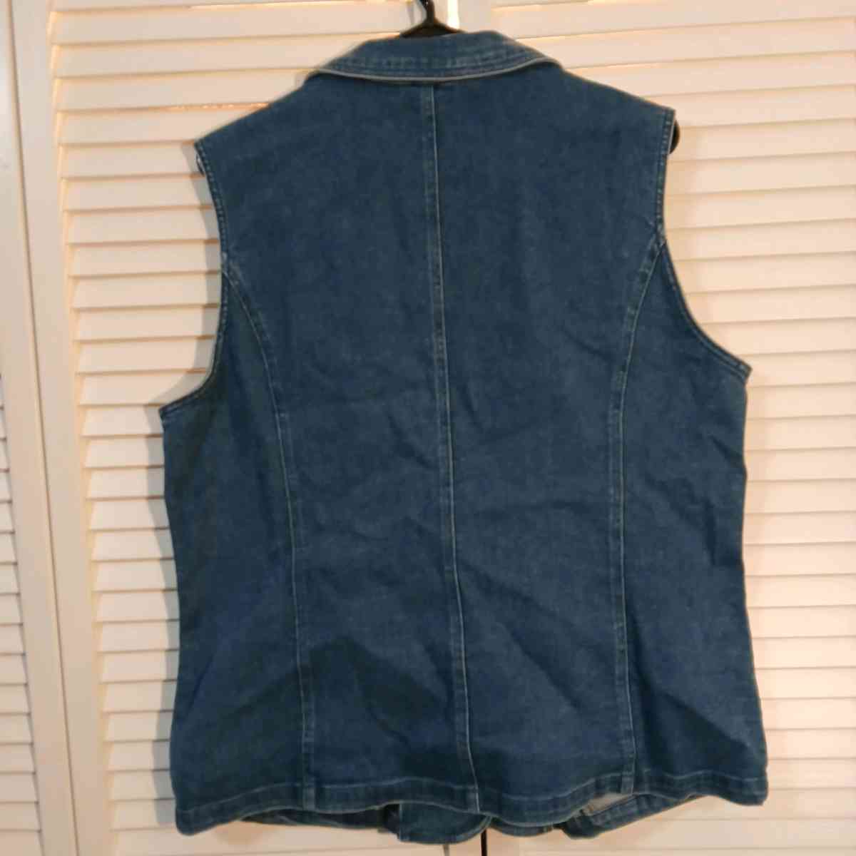 Appleseeds Vintage Sleeveless Jacket for Women Size L