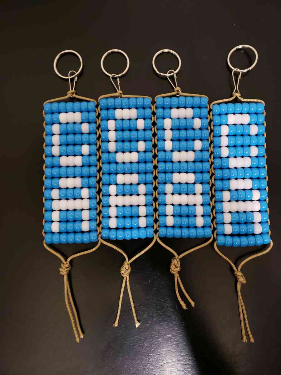 California initials Keychains