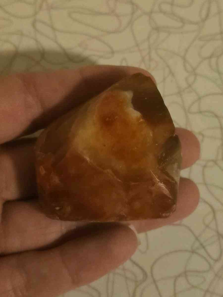 Carnelian flame crystal stone decor in Warrensburg, Missouri