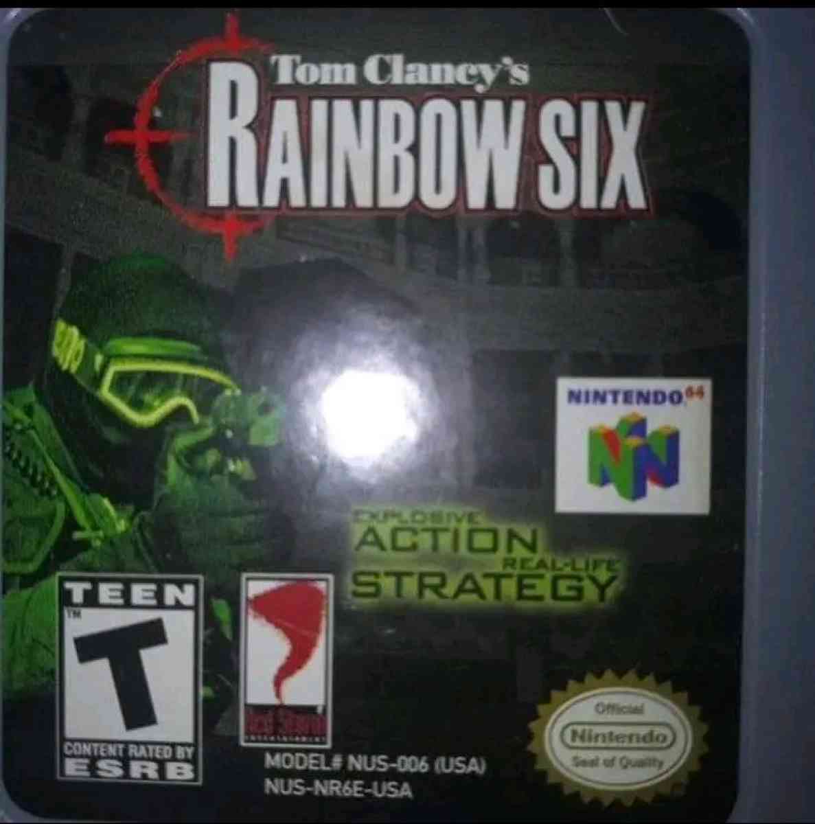 Ton Clancy Rainbow Six N64