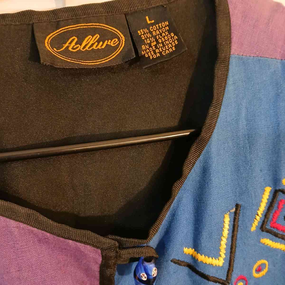 Allure Vintage Jacket for Women Size L