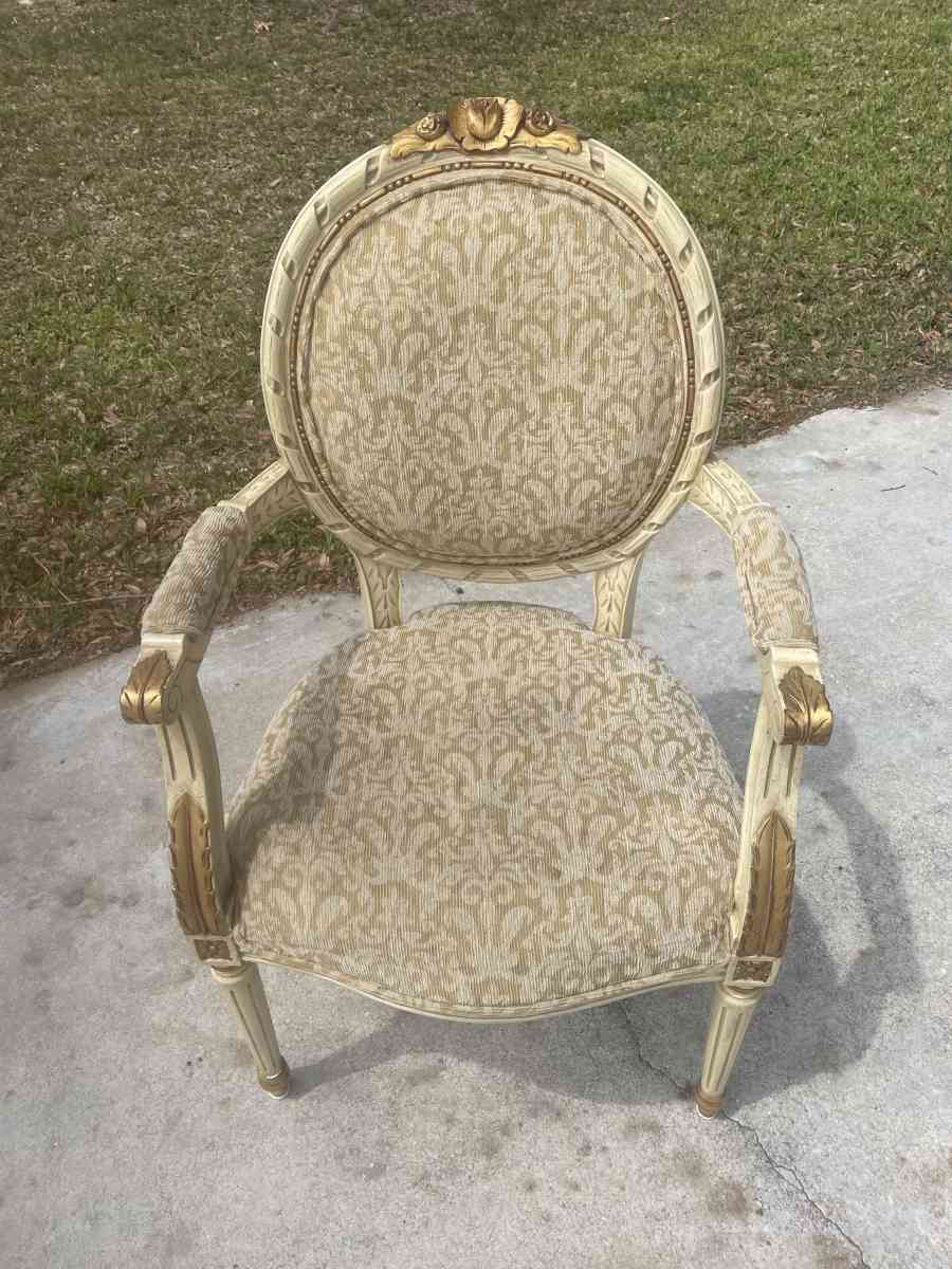 Vintage French Accent Chair