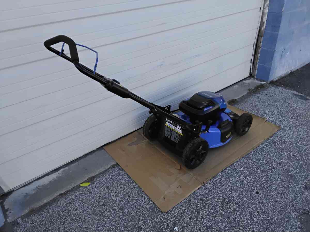 Nice Kobalt Cordless 40 Volt Brushless Lawn Mower