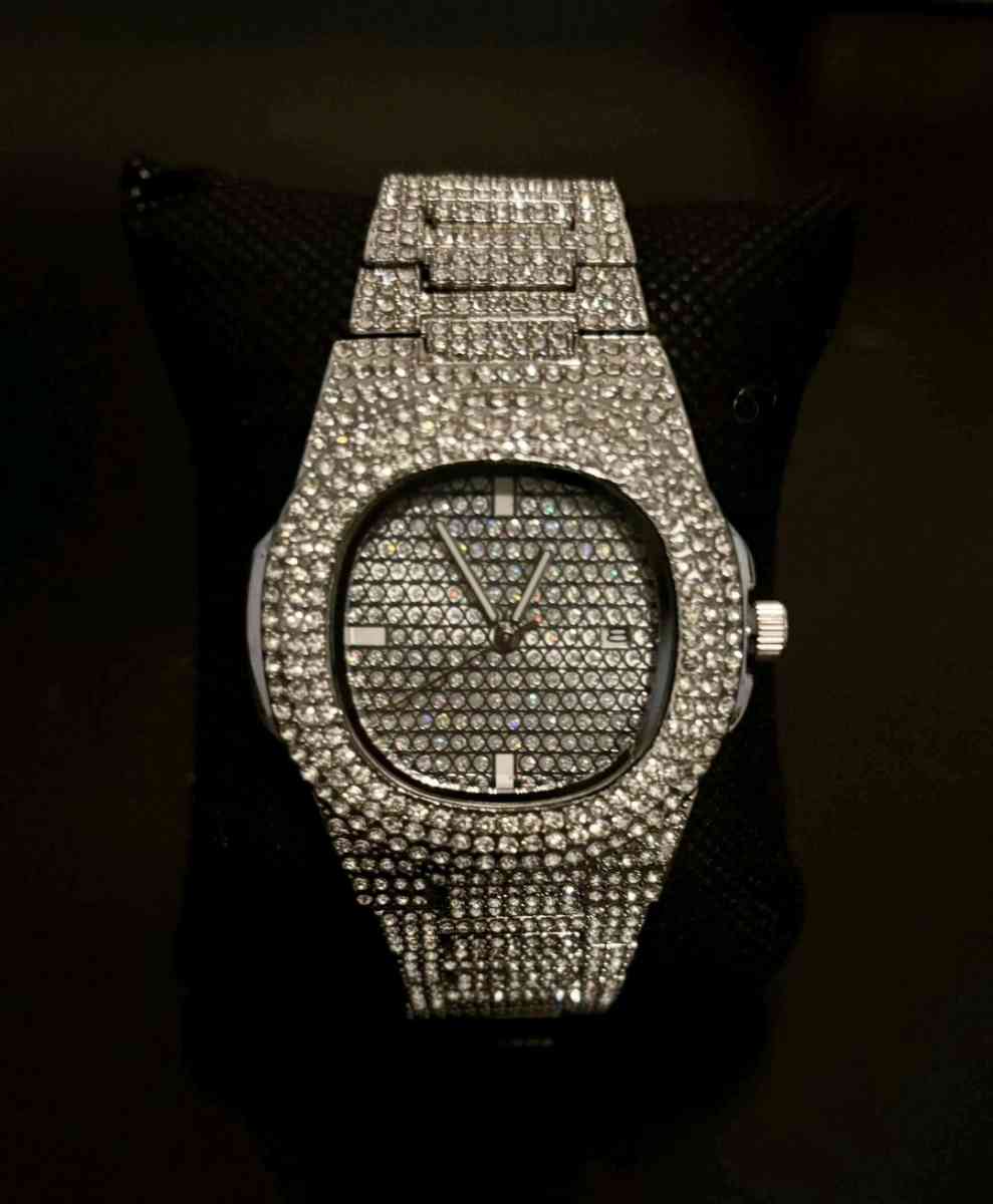 Vvs moissanite Dimond Watch