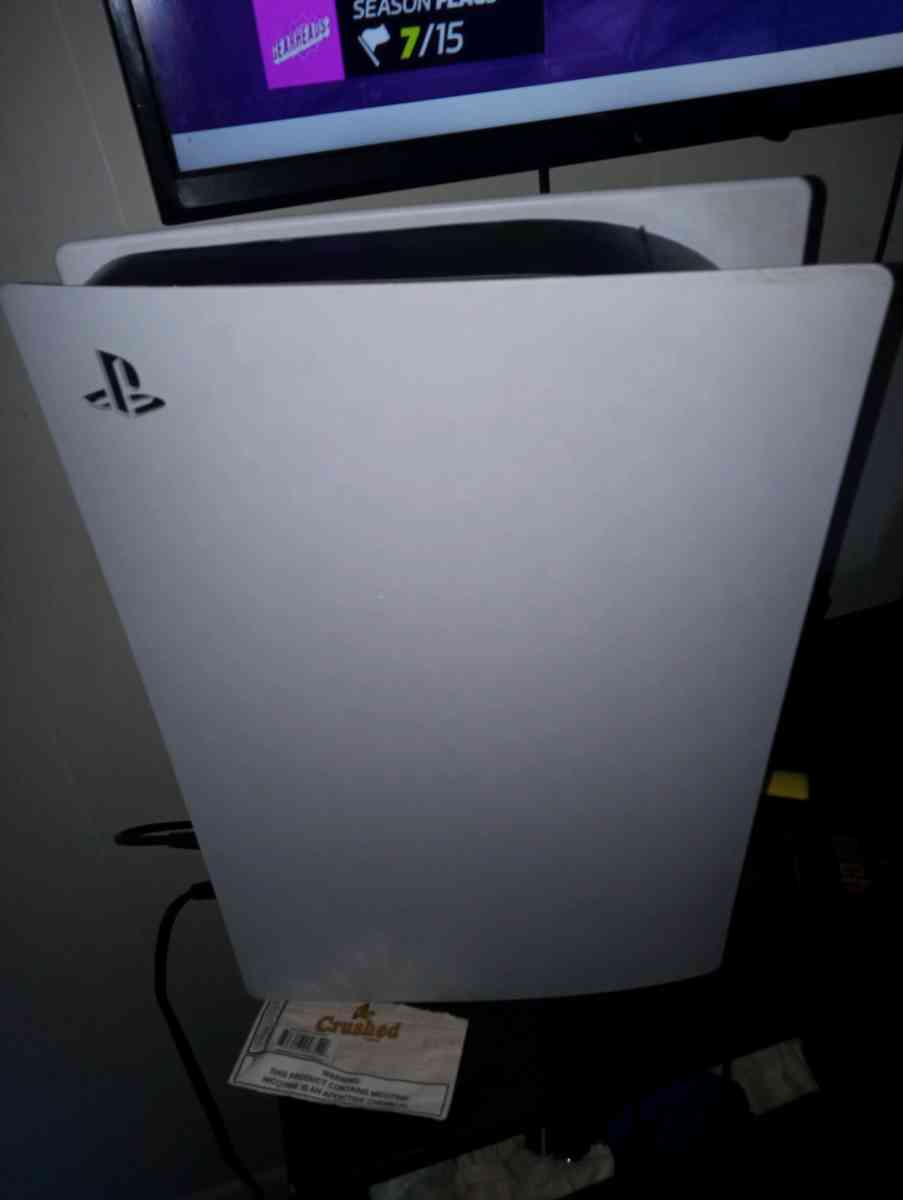 PS5 and controller