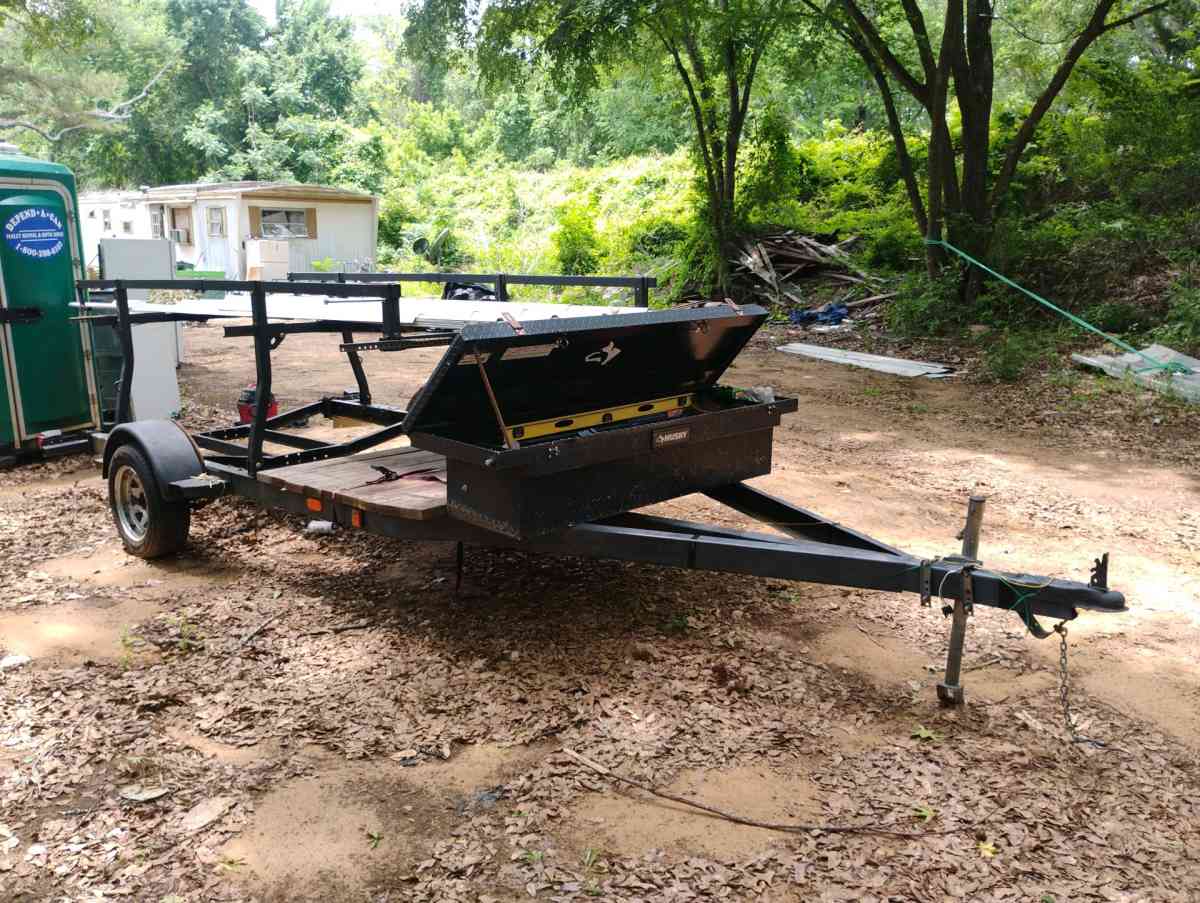 Like New Trailer 12ft Double stack