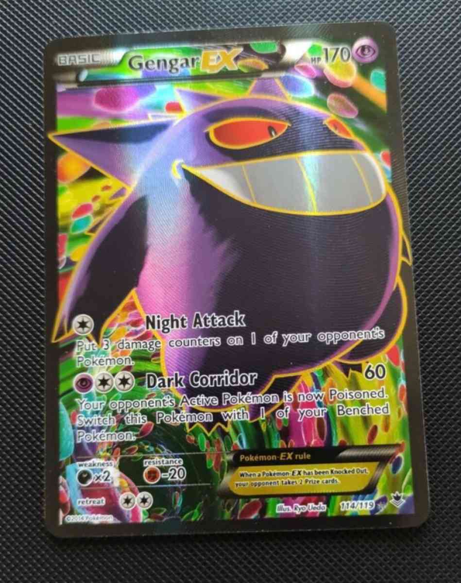 Gengar EX Full Art 114