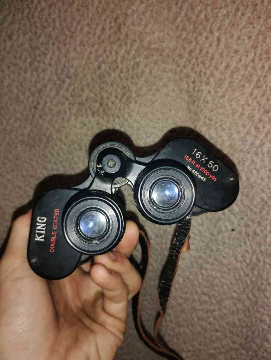 King double coated binoculars 16x50 - Knoxville, Tennessee - FleaMarketBay