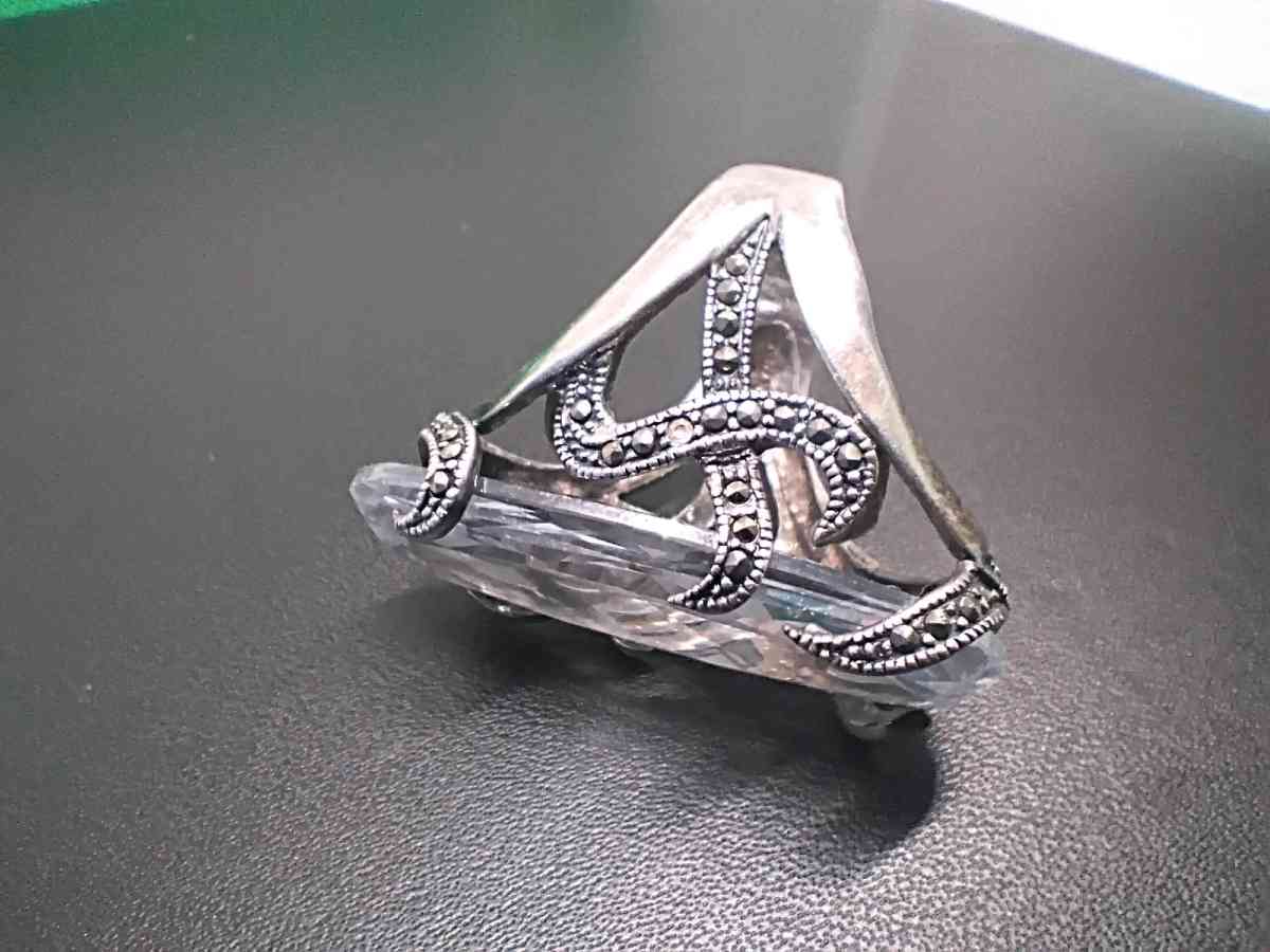 Taxco 925 silver Masquarite ring