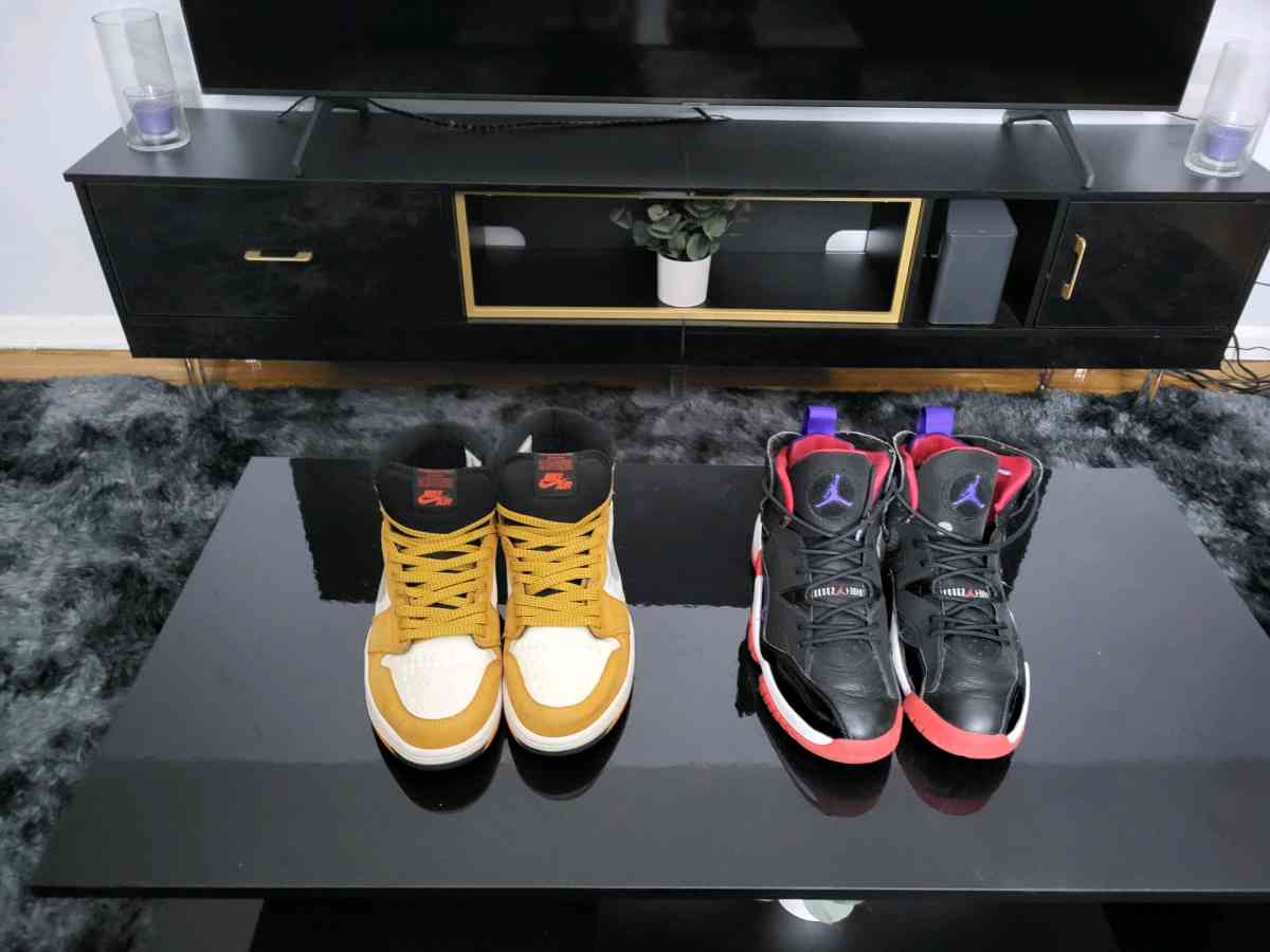 Collection of 9 Pairs of Mens Nike and Air Jordans - Irvington, New Jersey - FleaMarketBay