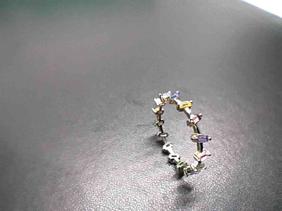 Susanna Kalan multicolor gemstone gold ring18kt