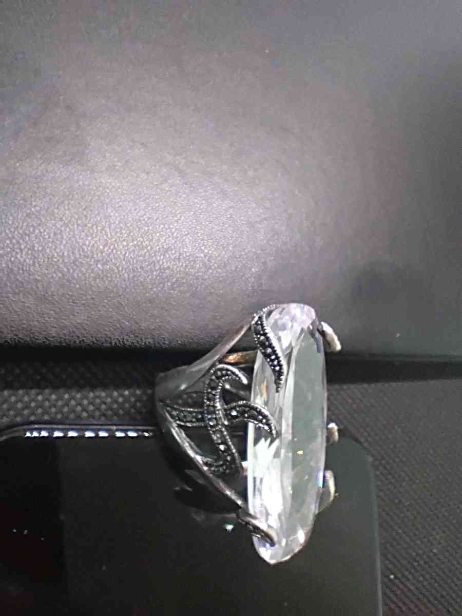 Taxco 925 silver Masquarite ring