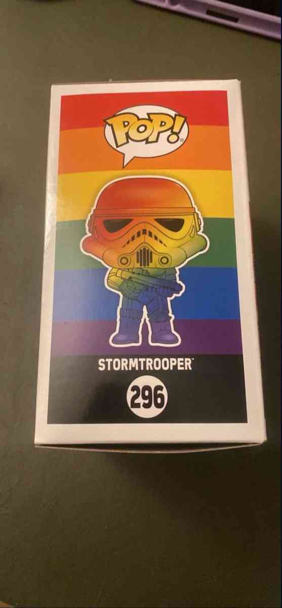 stormtrooper rainbow Funko pop - San Jose, California - FleaMarketBay