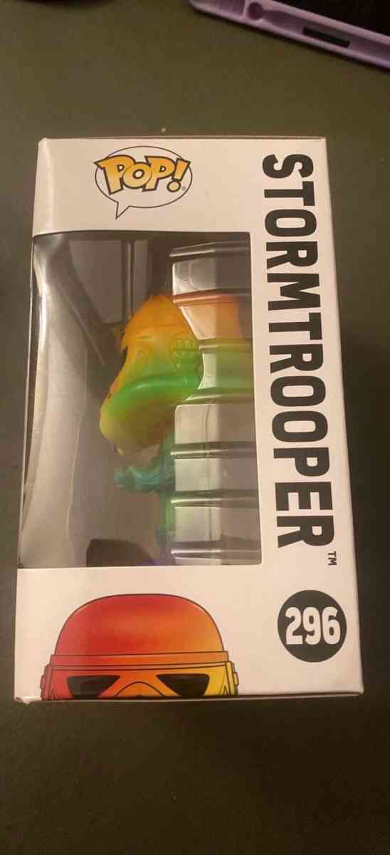 stormtrooper rainbow Funko pop - San Jose, California - FleaMarketBay