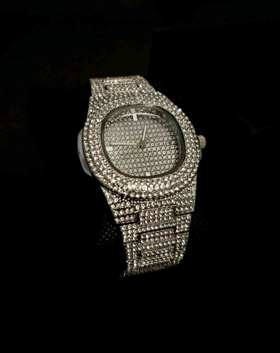 Vvs moissanite Dimond Watch
