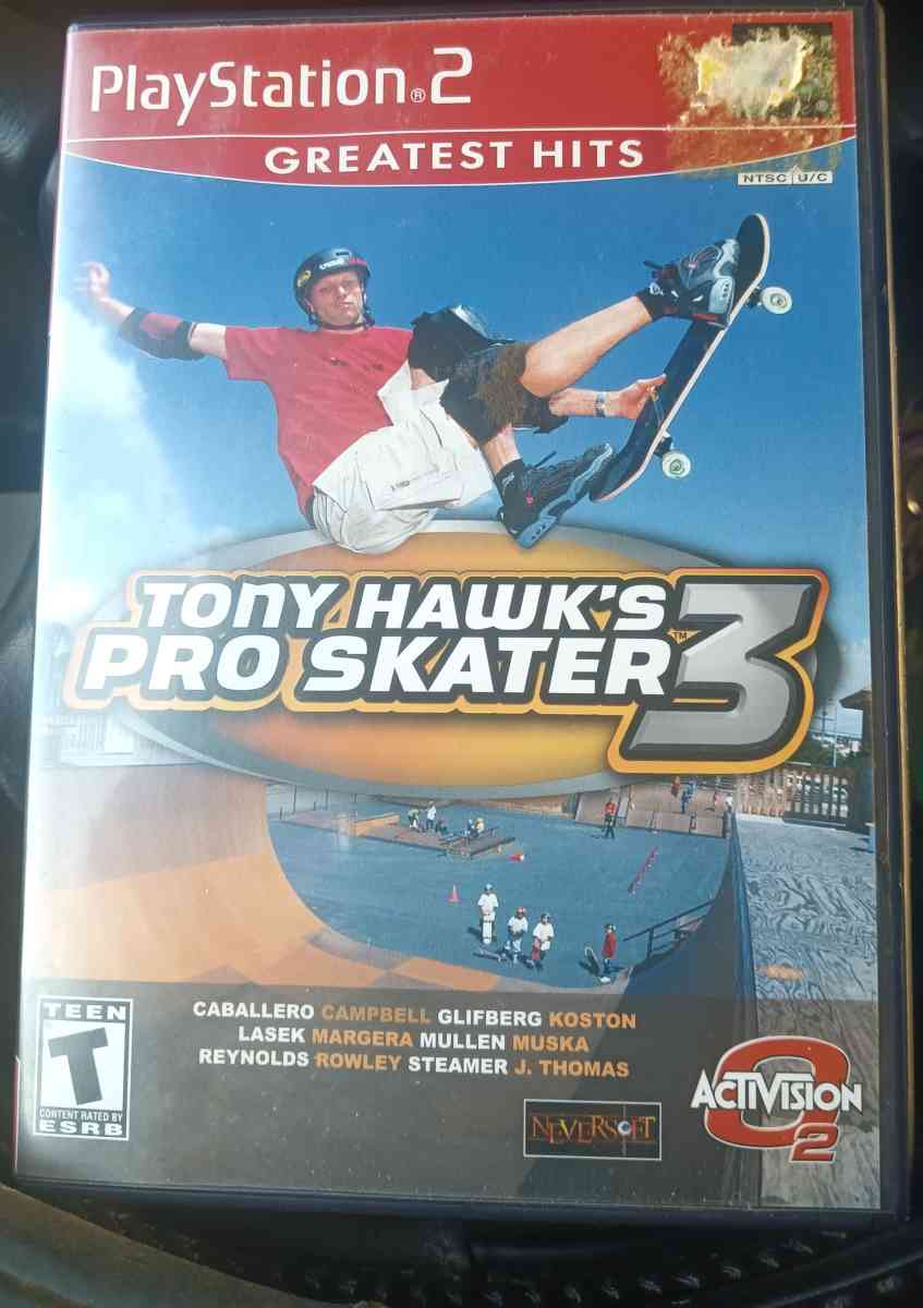 Tony hawk Pro skater 3 - Riverside, California - FleaMarketBay