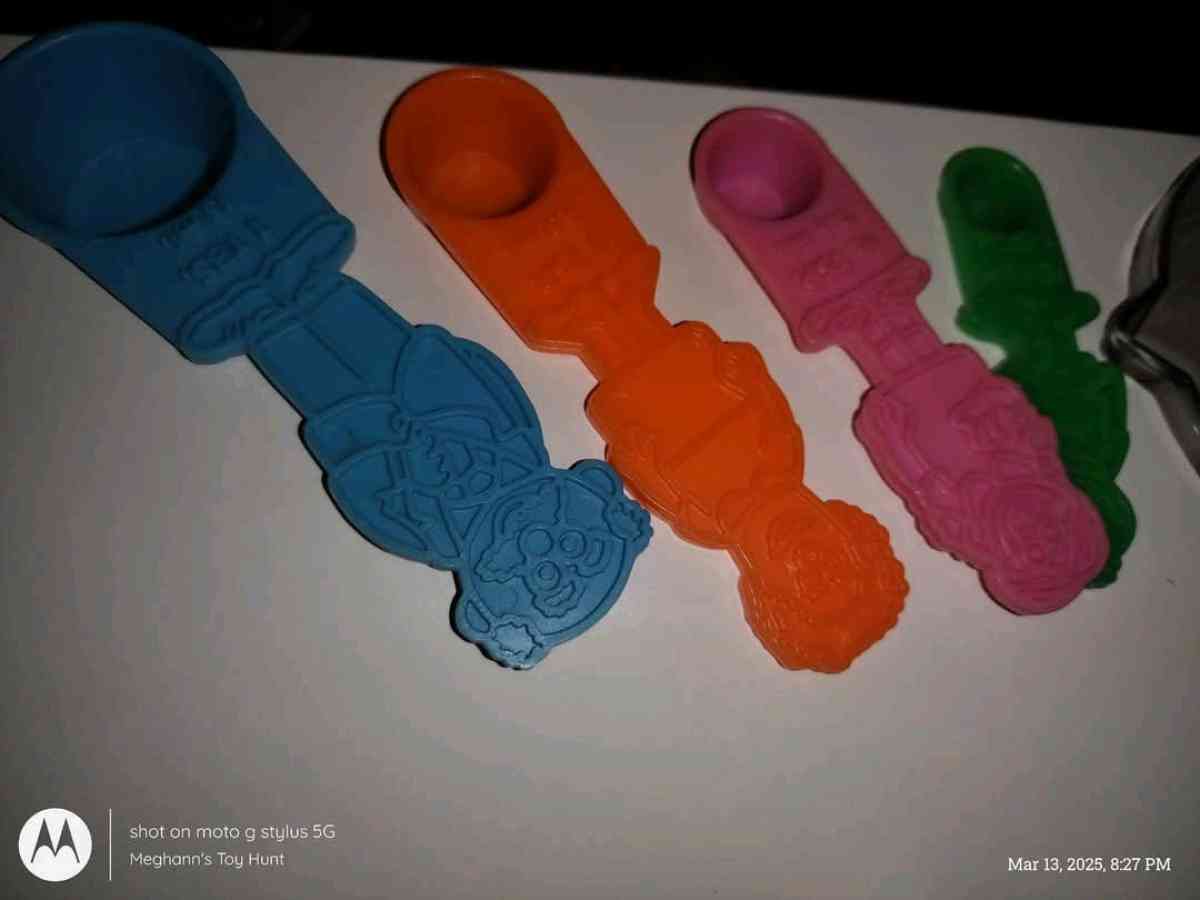 Vtg Complete Sesame Street Measuring Set