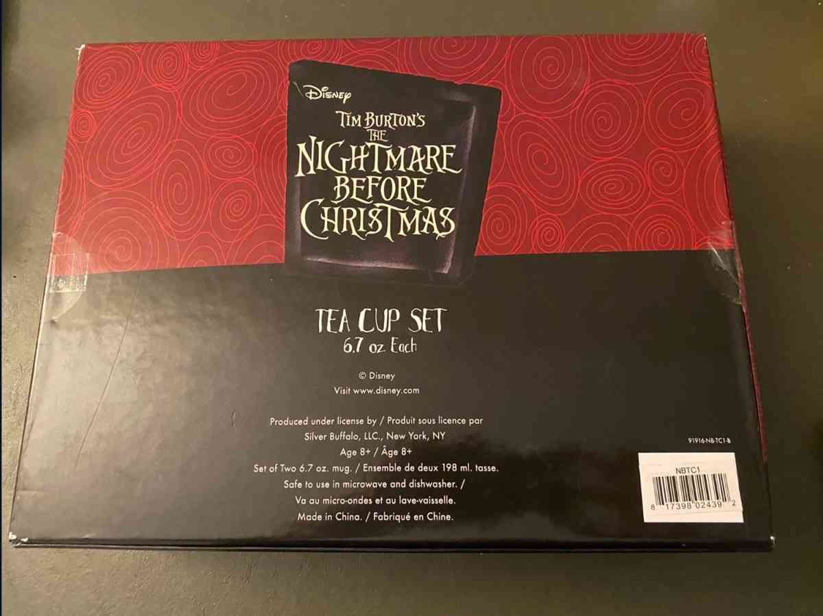 The Nightmare Before Christmas tea set - San Jose, California - FleaMarketBay