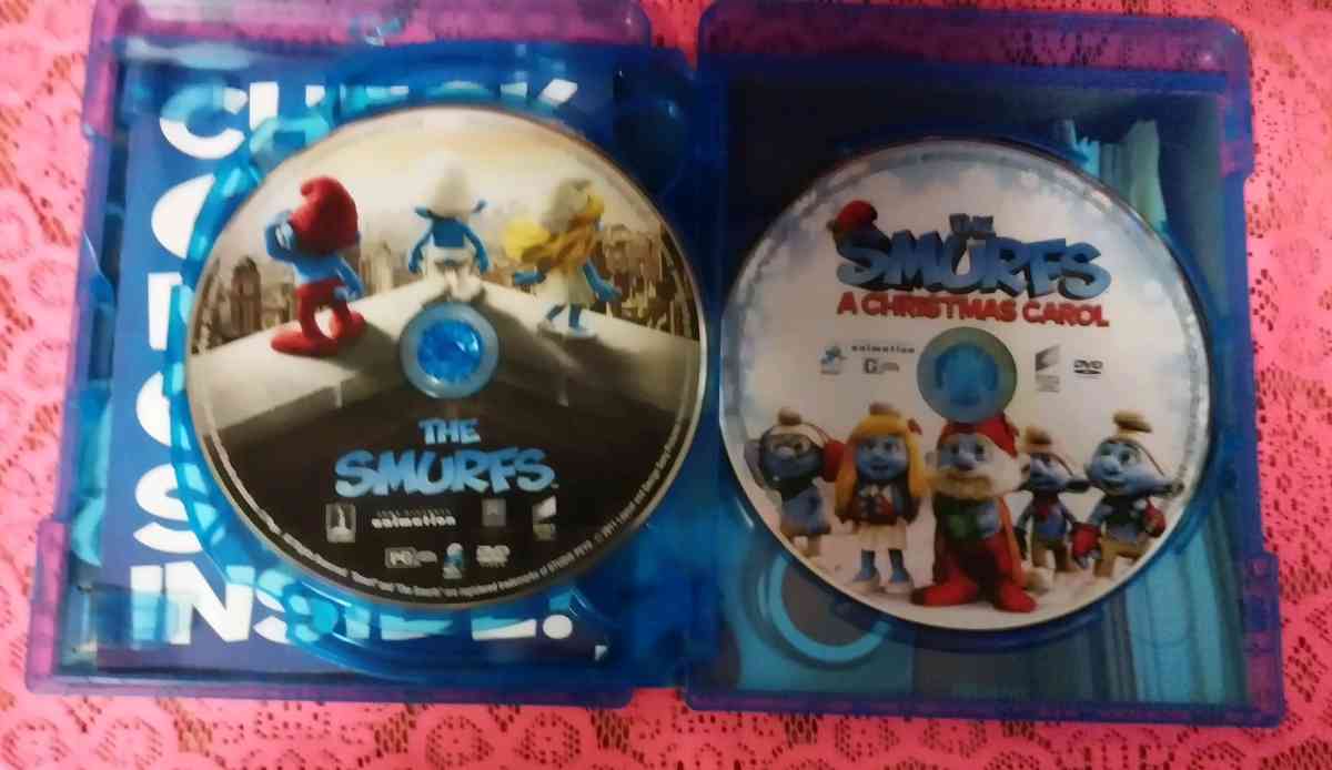 The Smurfs BluRay and DVD